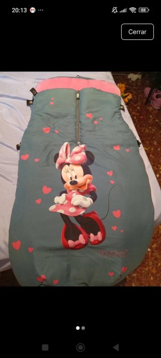Saco de dormir Minnie Mouse infantil