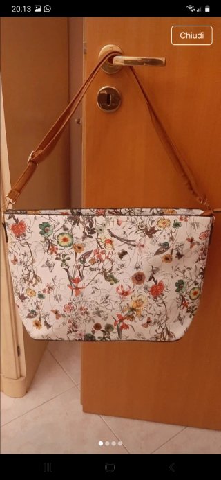 Borsa donna floreale