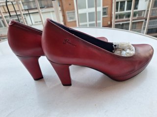 Tacones piel DorKing by Fluchos rojos