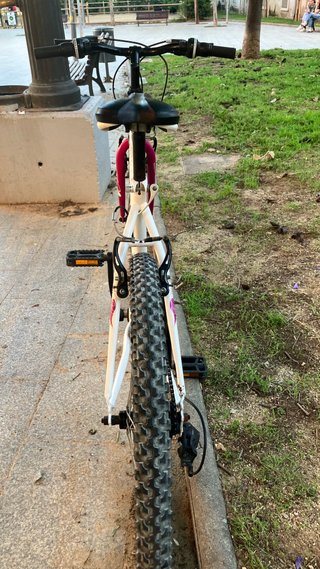 Bicicleta Montaña Mujer 26 Blanca/Rosa