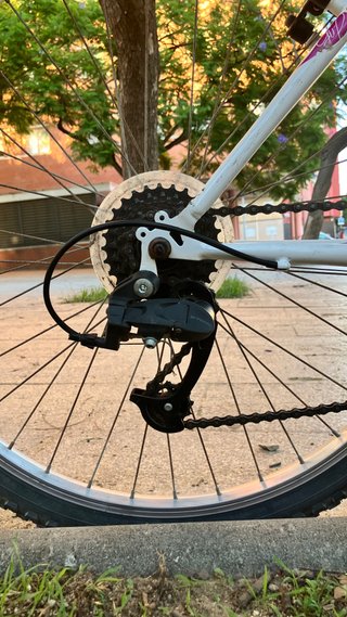 Bicicleta Montaña Mujer 26 Blanca/Rosa