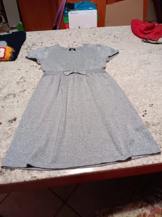 Vestito argento bambina H&M