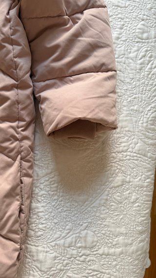 Anorak niña acolchado rosa
