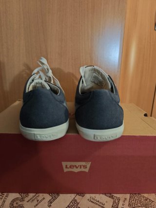 Zapatillas tela Levis grises