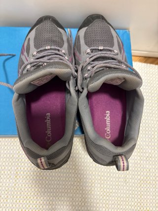 Zapatillas Columbia Trekking Mujer Gris/Rosa