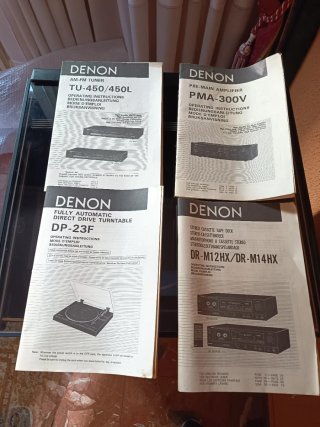 Equipo Sonido Vintage Denon PMA-300V