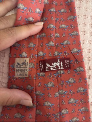 Cravatta Hermès Tartarughe