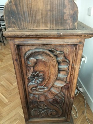 Mueble bar madera maciza mexicano