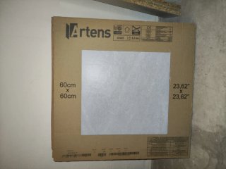 5 m2  Suelo porcelánico Gris Vesta 60×60 cm