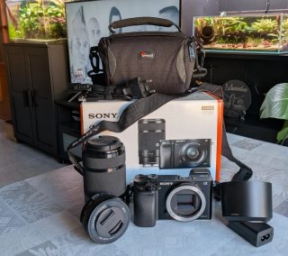 Sony Alpha a6000 Cámara + objetivos