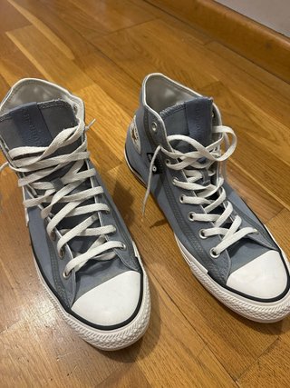 Converse All Star grises altas