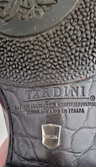 Tardini Zapatos Cocodrilo Talla 41