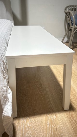 Banco blanco Ikea