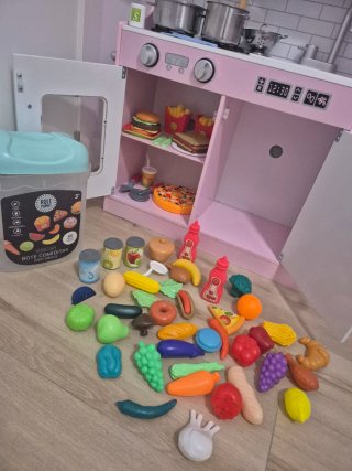 Cocina Infantil Madera Premium Completa