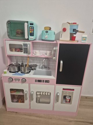 Cocina Infantil Madera Premium Completa
