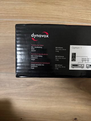Dynavox AMP-S MKII Amplificatore Speaker Switch