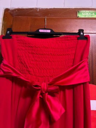 Vestido de fiesta rojo
