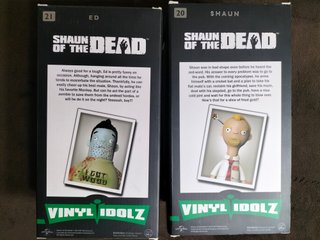 Figuras Vinil Idolz Shaun of the Dead Ed y Shaun