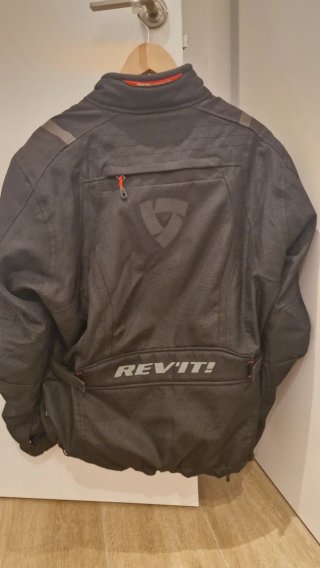 Chaqueta de moto REV'IT! Negra