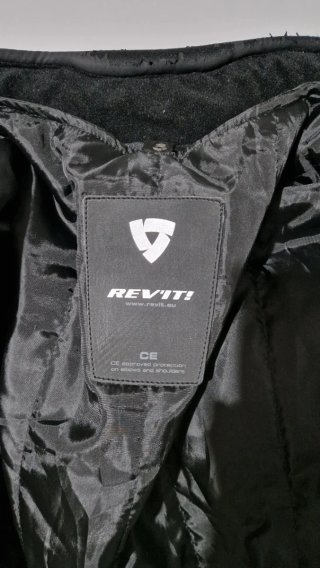 Chaqueta de moto REV'IT! Negra