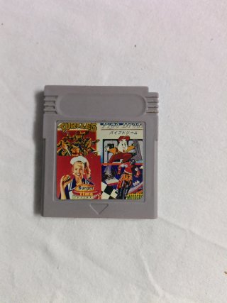 Cartucho Game Boy: Turtles, Pipe Dream, Burger Tim