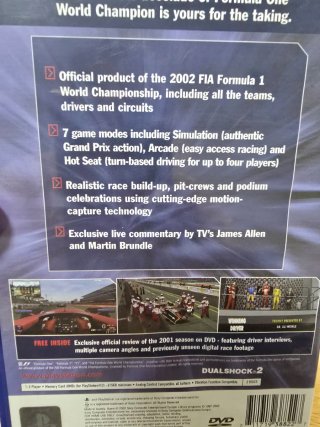 Formula One 2002 PS2