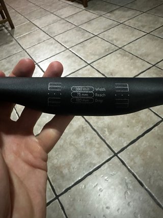 Manillar Syncros Aero Aluminio 380mm Scott Foil