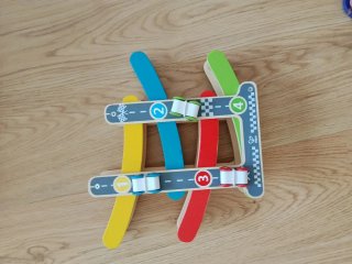 Circuito Coche Hape Pista Madera