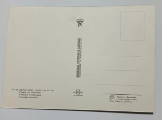 2 Postales Antiguas: Londres y Aranjuez