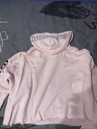Sudadera Hollister Rosa Talla S