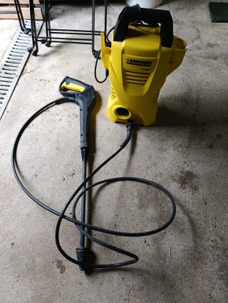Hidrolimpiadora Karcher Amarilla