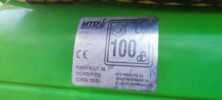 Tractor cortacésped Mastercut