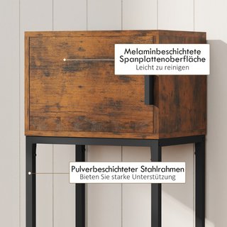 Mesa consola estrecha, armario, diseño industrial,