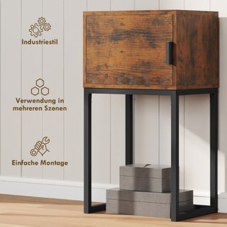 Mesa consola estrecha, armario, diseño industrial,