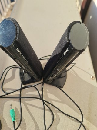 Altavoces Portátiles Hama USB/Jack