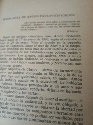 La Estepa .historia de un viaje . Y Mi Vida
