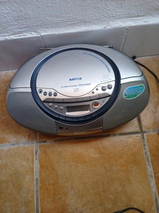 Radiocasete Portátil Sony CFD-S35CP (CD, MP3..etc