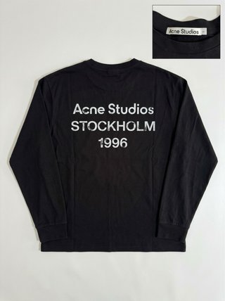 Acne Studios Camiseta Manga Larga Stockholm 1996