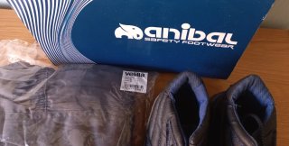 Traje y Zapatos de Seguridad Anibal