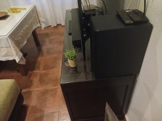 Mesa TV Marrón