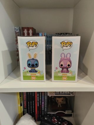 Funko Pop! Stitch y Angel Pack