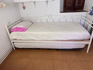 Cama nido 90cm blanca