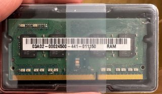 Memoria RAM 4GB DDR3L Portátil 1600MHz