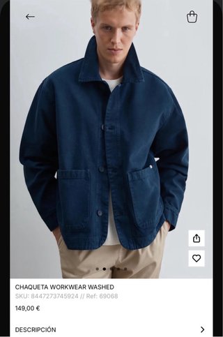 Chaqueta Scalpers con etiqueta de nueva temporada