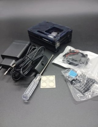 Carcasa Raspberry Pi4 + Accesorios, nuevo sin usar