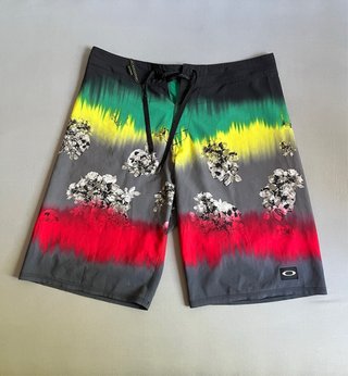 Bañador Oakley Y2K Rasta Calaveras