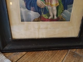 Litografía San Antonio de Padua