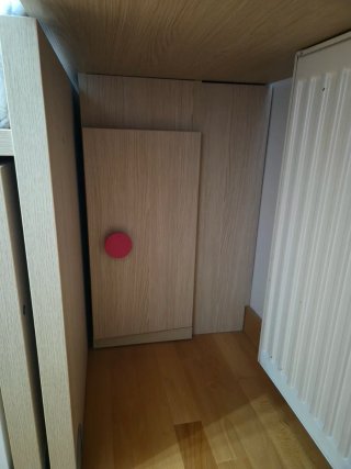 Mueble juvenil con cama y cajones