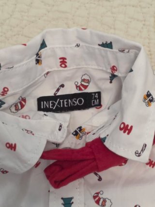 Conjunto navideño bebé 6-9 meses