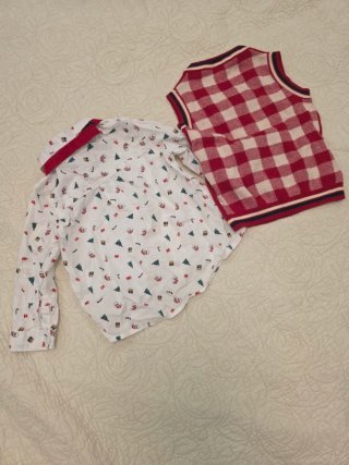 Conjunto navideño bebé 6-9 meses